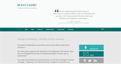 Desktop Screenshot of masciadri.ch