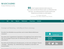 Tablet Screenshot of masciadri.ch